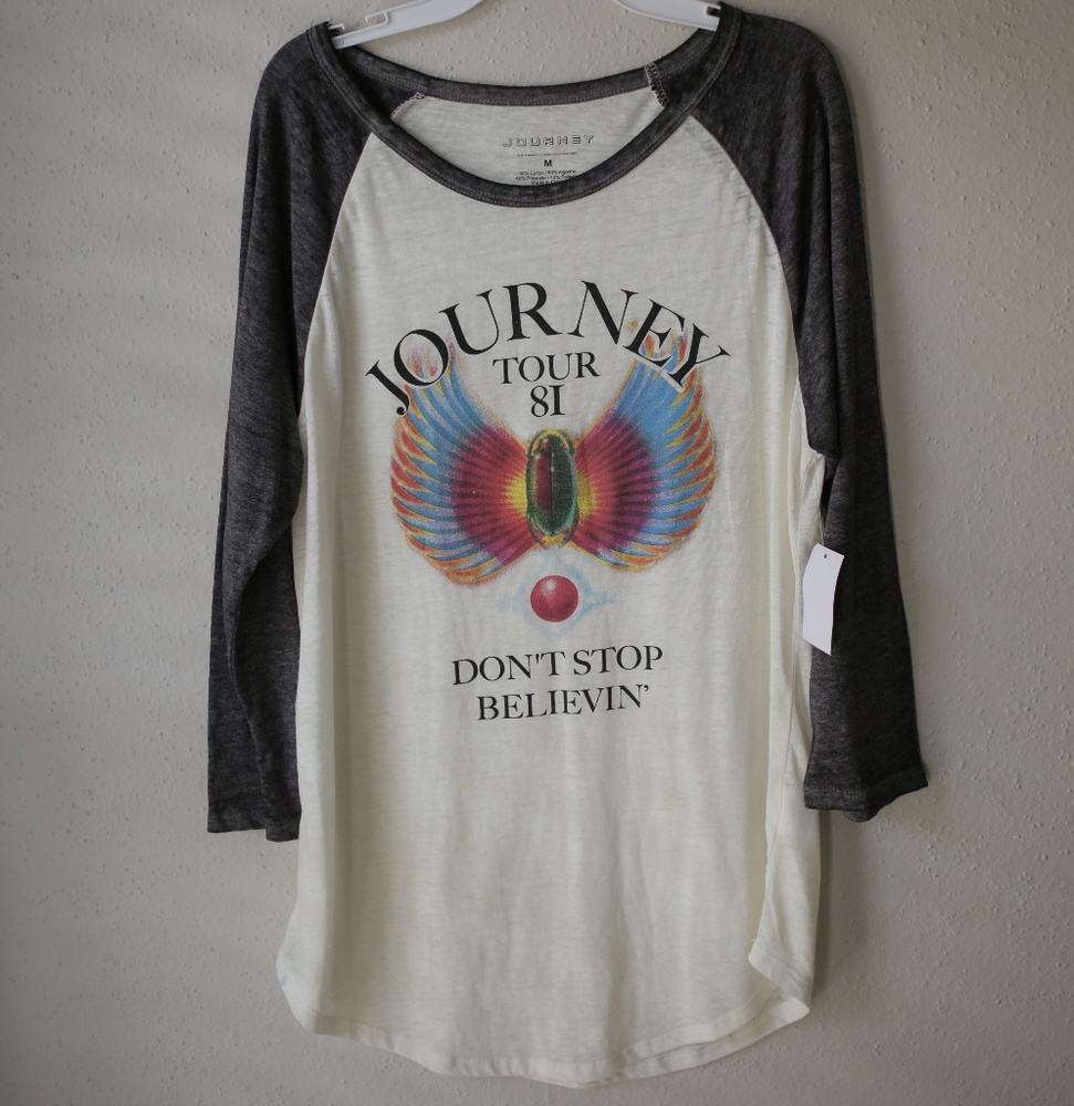Journey Baseball Tshirt
